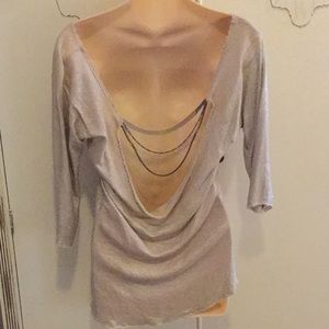 Alice + Olivia chain back top